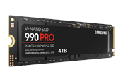 SSD - Samsung 990 Pro SSD - 4TB - Uten varmespreder - M.2 2280 - PCIe 4.0 - MZ-V9P4T0BW