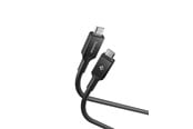 USB - Spigen Essential 100W - USB-C <-> USB-C - 1m - Svart - ACA09459