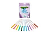 Kreative leker - Crayola Supertips Pastell vaskbare tusjer 12 stk. - 58-7515